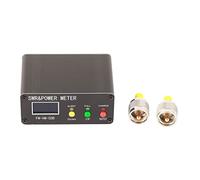 FTVOGUE Shortwave Antenna Tuner 1.8-50MHz 0.5-120W Auto Tuner with Type-C Charging SWR Power Meter for Ham Radio Portable Aluminum Alloy