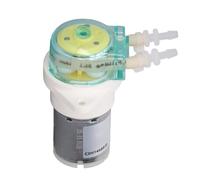 FTVOGUE Small Peristaltic Pump 24V 5W Low Liquid Transmission Pump 122ml Min Gear Drive for Laboratory Hydroponics Experimental Analysis Filling Food Processing (24V)