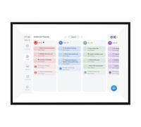 FTVOGUE Smart Digital Calendar for Home 10.1 Inch HD Touchscreen Electronic Family Planner with WiFi Sync Photo Frame Mode Wall Desk Mountable Interactive Display High Resolution Weekly