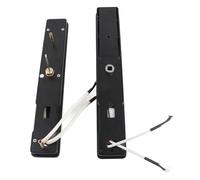 FTVOGUE Smart Entry Lock with 5 Unlocking Methods Fingerprint Password Card Key APP Control for 35mm to 80mm Doors Advanced Biometric Technology Residential Commercial Use