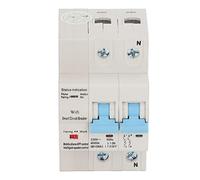 FTVOGUE Smart WiFi Circuit Breaker 2P, DIN Rail Mount with Remote Control