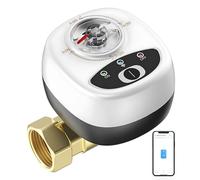 FTVOGUE Smart WiFi Water Valve IP65 Automatic Ball Valve APP Control Schedule Timer with Assistant Salute for Garden Farm Irrigation Home Automation (DN25)