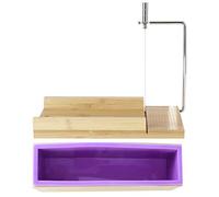 FTVOGUE Soap Mold Adjustable Wire Soap Cutter Board Mold Box for Handmade