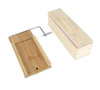 FTVOGUE Soap Mold Adjustable Wire Soap Cutter Board Mold Box for Handmade