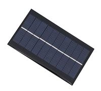 FTVOGUE Solar Panel Module, Polysilicon Power Cells for Solar Charger, 1W 5V for Outdoor Lighting and Advertising