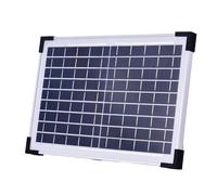 FTVOGUE Solar Pet House Exhaust Fan with Dual High-Speed Fans, 10W Solar Panel & 4400mAh Battery for Greenhouses Garages Chicken Coops