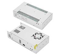 FTVOGUE Switch Power Supply Driver, Aluminum Alloy, High Efficiency for LED Light Bar, 12V 3A for 3D Printers and Industrial Automation (S-500-12 (12V/41.6A/500W) AC110/220V±15%)