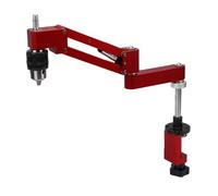 FTVOGUE Tapping Arm, Adjustable Cantilever Bracket with Sturdy Metal Frame for Hand Electric Drill and Bench Drill, Rotates and Locks At Multiple Angles