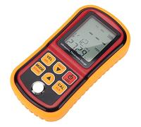 FTVOGUE Thickness Meter Ultrasonic Measurement Instrument ABS 1 to 300mm Range 4 Digit LCD Data Storage Sound Speed Setting for Metal Plastic Glass Ceramics Inspectors