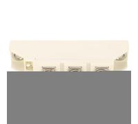 FTVOGUE Thyristor Module 1600V 106A Bidirectional Rectifier Bridge Module ABS Semiconductor Design for Battery Charging Power Control Equipment with Wear Resistant White Housing
