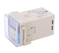 FTVOGUE Time Relay AC220V LED Digital Display Adjustable Cycle Delay Relay ATS48A 20 for Control Panels and Automation Users 3 Timing Functions Stable Output Long Service Life (AC220V)