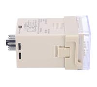 FTVOGUE Time Relay AC220V LED Digital Display Adjustable Cycle Delay Relay ATS48A 20 for Control Panels and Automation Users 3 Timing Functions Stable Output Long Service Life (DC12V)
