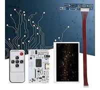 FTVOGUE TTL Driver Board for 4.3in 480x272 LCD, 30V LED Backlight Support | display controller, 1.25mm smd sockets, 8Ω 2w amplifier output, gold-plated 40pin interface