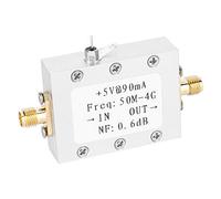 FTVOGUE Ultra Low Noise Amplifier LNA 0.05-4GHz 0.6dB NF 19dB Gain 23dB P1dB -110dBm Sensitivity for RF Receiver Ham Radio