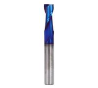 FTVOGUE Up Cut Spiral Router Bit, Cutting Diameter 1-1/4in Cutting Length Spiral Up Cut CNC End Mill with Collet for Grooving, Wood Carving