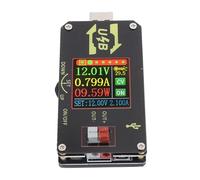 FTVOGUE USB C Power Meter, LCD Display Voltage Current Tester, 0.60-30.00V Output for Fast Charging Analysis