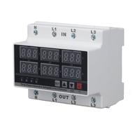 FTVOGUE Voltage Protection Device Adjustable Energy Savings Under the Protector for AC230V Electrical Devices, Subtension Limiter of Self -assessment over -ease for Occupational Efficiency