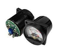 FTVOGUE VU Meter 2 Pcs Panel VU Meters with Driver Boards Back Light Analog DB Sound Level Indicator Audio Amp for Recording and Audio Level