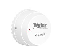 FTVOGUE Water Sensor Detector Flood Alarm with Speaker Camera Link Low Battery Alert for Home Basement Laundry Room