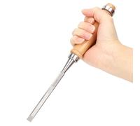 FTVOGUE Wood Chisel Chrome Vanadium Alloy Steel 8mm Chisel Carpentry Tool for Woodworking and Joinery, Precise Cutting, Compact Blade Width, Hand Tool for Carpenters Users