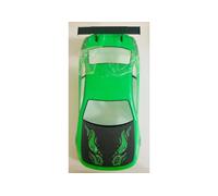 FTX Banzai Nissan S15 Silvia Style 1:10 RC Drift Car Body Shell - Green
