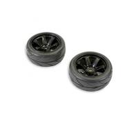 FTX Banzai Treaded Tyre on 6-Spoke Wheel 1/10 Scale Black 1.9 Inch FTX6475B