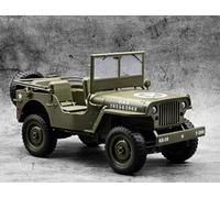 FTX E-ZEE RC 1/10 4WD RC WILLYS JEEP WITH LED LIGHTS