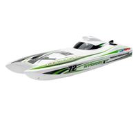 FTX HydroCat Brushless RC Turbojet Speedboat, White, Twin-Hull Catamaran, 2.4GHz Radio System, 40cm
