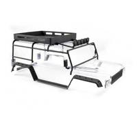 FTX Kanyon 1/10 Rock Crawler Clear Body Roll Cage Spotlights FTX8488