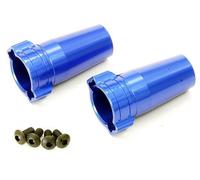 FTX Mauler Aluminium Rear Axle Lock Out 2 Piece Blue FTX8838B