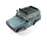 FTX Mini Outback 2.0 Paso Lexan Body Shell with Cage and LED Lights Grey FTX9337GYL
