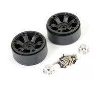 FTX Outback 3 Beadlock Wheels Pair 1/10 Rock Crawler Black FTX10027