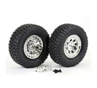 FTX Outback 3 Treka Complete Wheel Tyre Assembly Pair 1/10 RC Crawler FTX10064