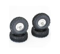 FTX Outback Mini X 2.0 Grabber Mounted Tyres Chrome Wheels FTX9375C