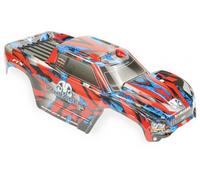 FTX RamRaider 1/10 Monster Truck Printed Body Shell Red FTX10233R