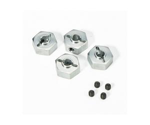 FTX Ruffneck Aluminium Wheel Hexes 4-Piece Set for 1/10 RC Car FTX11123