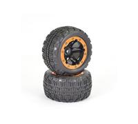 FTX Tracer Truggy 1/16 Scale Complete Wheel Tyre Pair Front Rear FTX9765