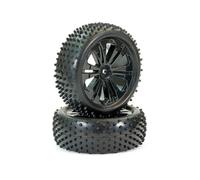 FTX Vantage BL 2.0 Front Stub Tyre Mounted Split Spoke Wheel Pair FTX6302F