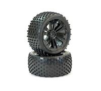 FTX Vantage BL 2.0 Rear Stub Tyre Mounted Split Spoke Wheels Pair FTX6302R