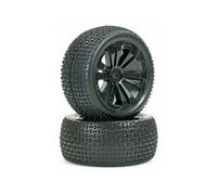 FTX Vantage Rear Micro Block Tyre Mounted Split Spoke Pair Black FTX6303R