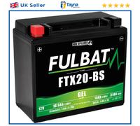 Fulbat FTX20-BS (WC) Gel Factory Activated Battery