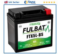 Fulbat GEL Battery FTX5L-BS Factory Activated Compatible with YTX5L YTZ6S FTZ6S