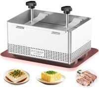 FTYSXP Tofu Press 304 Stainless Steel Cheese Press, Vegetarian Tofu Press, Bisphenol A Free, Can Be Washed in the Dishwasher (25 x 16 x 13 cm)