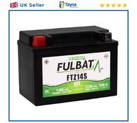 FTZ14S GEL Fulbat Motorcycle Battery