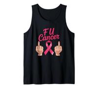FU Cancer Pink Ribbon Empowerment Tank Top