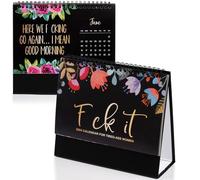 Fu-ck it Calendar, Funny Calendar 2024 uk, Desk Calendar 2024 uk, Sweary Calendar 2024 uk, Novelty 2024 Calendar Month to View Planner, Gag Calendar for Tired-ass Women Adults Home Academic