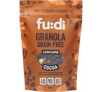 fu:di Low Carb Grain-Free Granola, Cocoa & Dark Choc Chips, 200g | Low Carb, High Fibre, Source Of Protein, No Added Sugar, No Seed Oils, Packed With Pecans, Hazelnuts, Almonds, Vegan