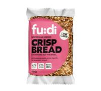 fu:di - Norwegian Crispbread - Everything But The Bagel, Keto Crackers, Savoury Biscuits, with Sesame, Sunflower & Pumpkin Seeds, High Fibre, 144g
