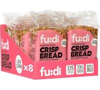 fu:di Norwegian Seeded Crispbread, Everything But The Bagel, 8 Pack x 144g