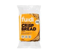 fu:di - Norwegian Seeded Crispbread - Keto Crackers, Savoury Biscuits, With Pumpkin, Sesame and Sunflower Seeds, High Fibre (144g)